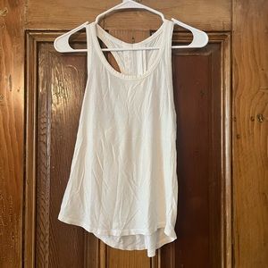 White Lululemon Tanktop Size S